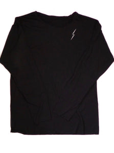 Unisex Tri-Blend Long Sleeve-Black